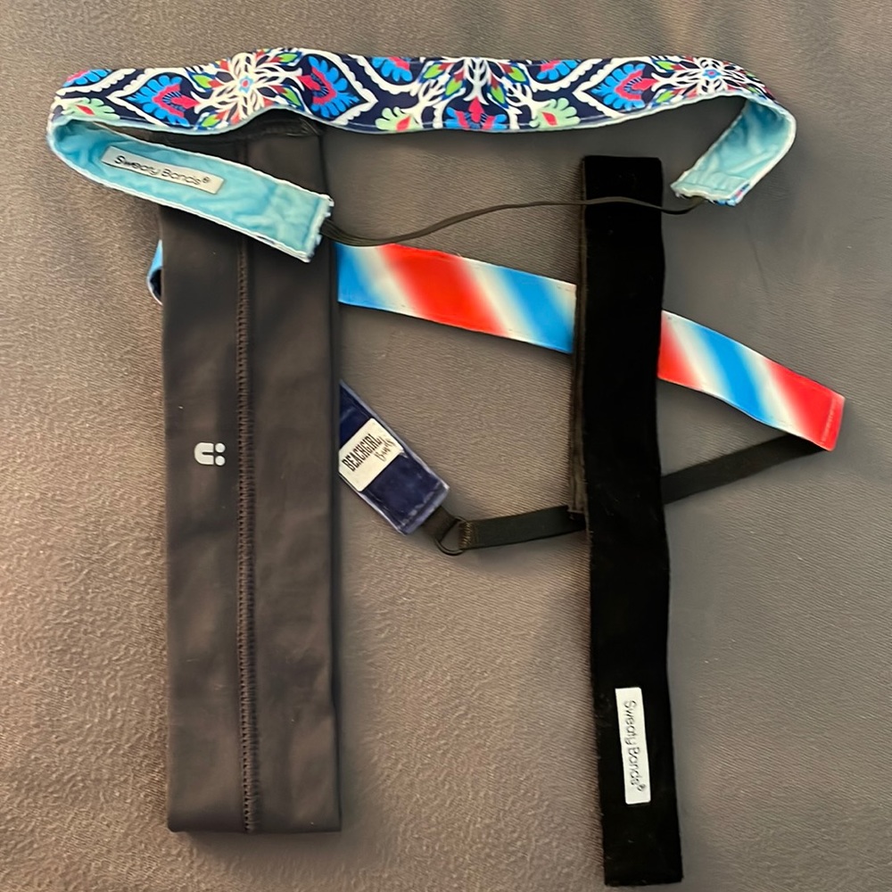(4) headbands!